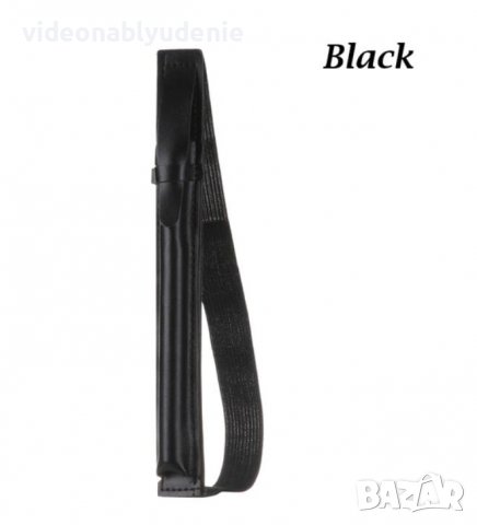 Защитен Ръкав Кожен Калъф с Лента за Закрепване към iPad за Apple Pencil Stylus 1 / 2 Таблет Държач, снимка 3 - Таблети - 39174437