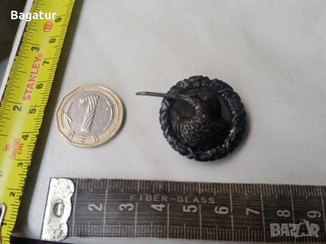 Рядък знак, Царски,Бекас,значка, ловен, медал,, снимка 7 - Антикварни и старинни предмети - 50155134