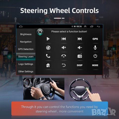 Мултимедия, Двоен дин, Навигация за VW Golf 6, за Volkswagen, плеър 9“, екран, Android, Голф, шест, снимка 5 - Аксесоари и консумативи - 38380015