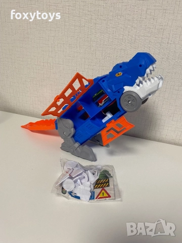 Дино камион и 3 коли - 2 в 1, снимка 11 - Коли, камиони, мотори, писти - 51848839