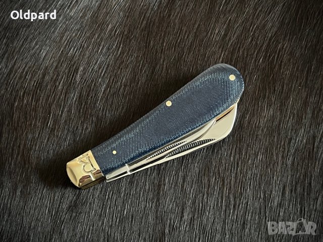 Сгъваем джобен нож RR Denim Half Hawk T10. RR2186, снимка 3 - Ножове - 42874630