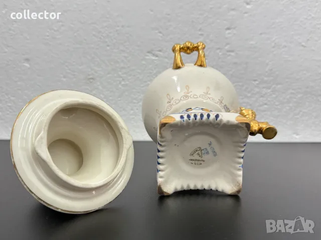 Декоративен руски порцеланов самовар. №8278, снимка 5 - Колекции - 56270578