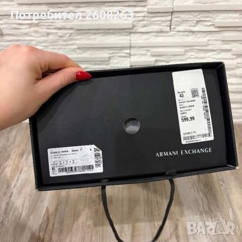 Мъжки кецове Armani Exchange, снимка 5 - Маратонки - 53377757