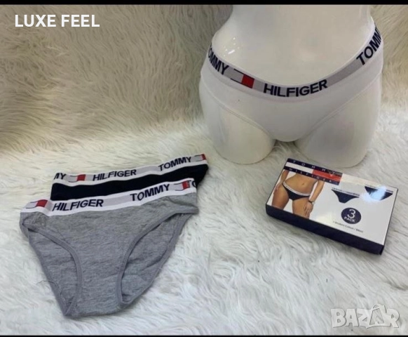 Дамско Бельо -3бр✨ Tommy Hilfiger Calvin Klein , снимка 4 - Бельо - 52459875