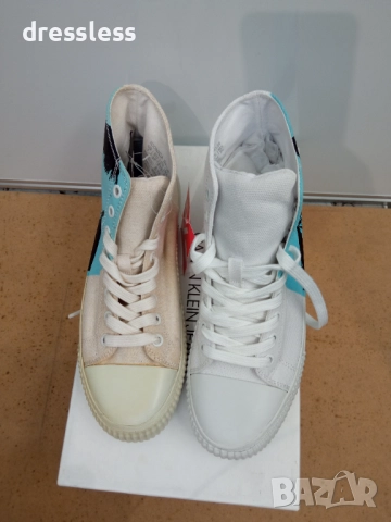 CALVIN KLEIN Andy Warhol Iconica Shoes White, снимка 2 - Кецове - 52622585