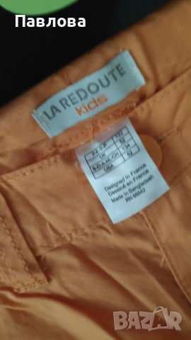 Ръст 132-134 Нов панталон за лятото регулируем колан от Франция, снимка 2 - Детски панталони и дънки - 37370035