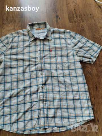 fjallraven SHIRT SS - ГОЛЯМА мъжка риза 2XL, снимка 4 - Ризи - 51706749