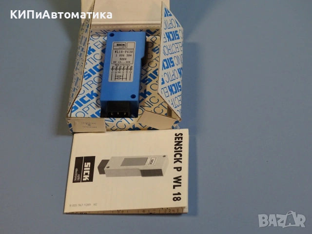 фотоелектрически сензор SICK WL18-P630 Photoelectric Reflex Switch, снимка 9 - Резервни части за машини - 54205503