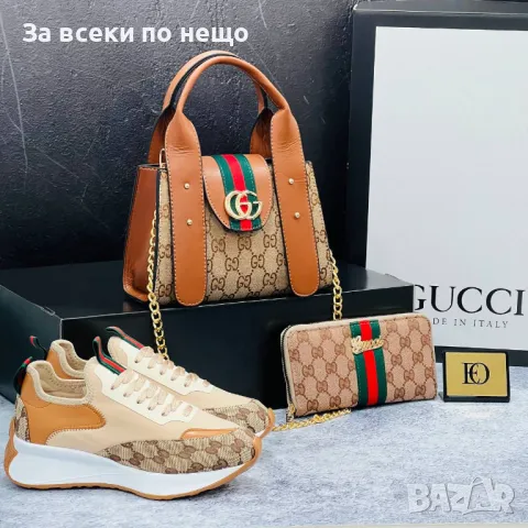 Gucci Дамско Портмоне Гучи - 2 Налични Цвята Код D1820, снимка 5 - Портфейли, портмонета - 49051449
