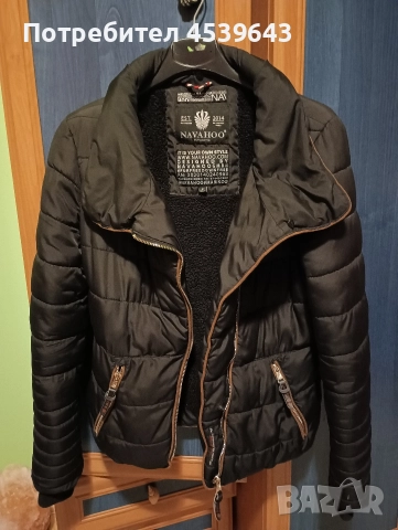 Зимно дамско яке с топла вата размер S, снимка 6 - Якета - 52859351