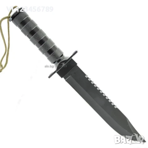Тактически фиксиран нож за оцеляване JUNGLE KNIVE, снимка 2 - Ножове - 51540692