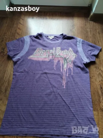 diesel - страхотна мъжка тениска XL, снимка 5 - Тениски - 50367262