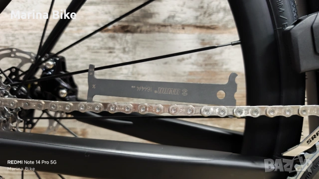 НОВ карбонов шосеен велосипед BMC Teammachine SLR SRAM Rival AXS Mavic Cosmic Elite | 58, снимка 17 - Велосипеди - 54288817