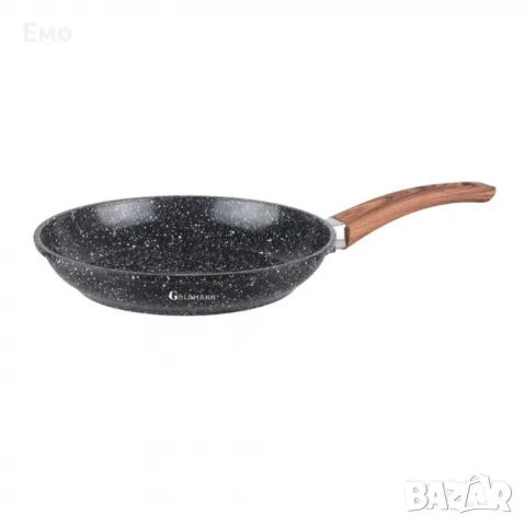 Тиган Goldmann 20 / 24 / 28см. Лят алуминий, Керамично покритие. Индукция, снимка 5 - Съдове за готвене - 48354250