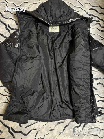 НОВО страхотно голямо дамско яке с качулка (размер 3ХЛ), снимка 3 - Якета - 52937371