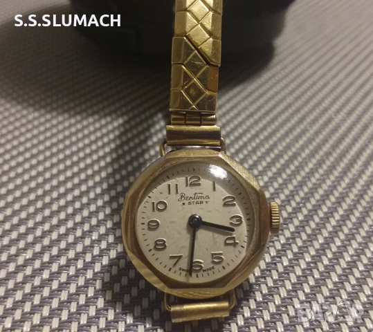   Златен  дамски часовник  , снимка 4 - Дамски - 42964208