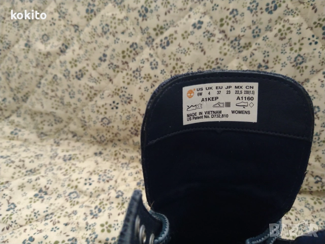 Timberland - естествена кожа номер 37, снимка 6 - Дамски боти - 51792477