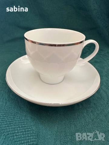 Нов сервиз за кафе от костен порцелан Rosenthal, снимка 11 - Сервизи - 52960063