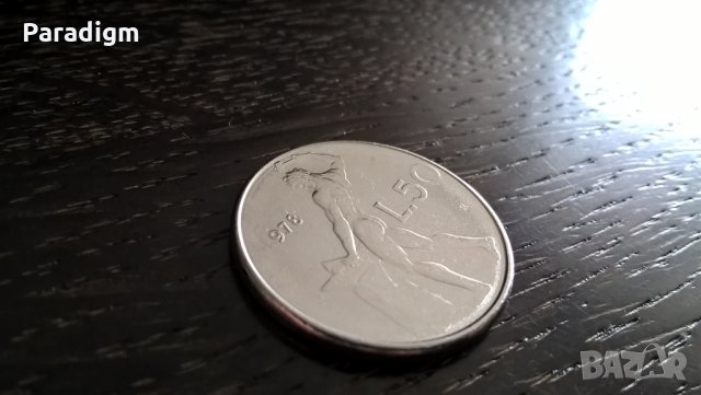 Монета - Италия - 50 лири | 1978г.