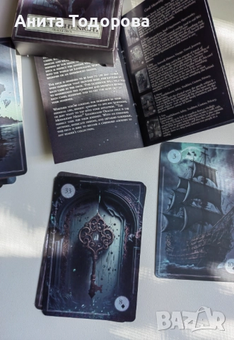 Карти The moonlight night oracle , снимка 4 - Карти за игра - 52128071