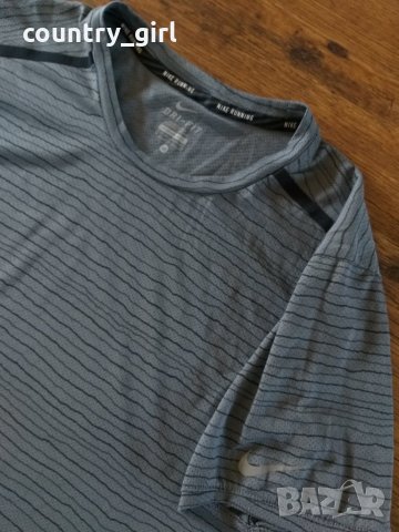 Nike Df Cool Tailwind Stripe - страхотна мъжка тениска, снимка 3 - Тениски - 29588031