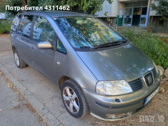 Сеат Алхамбра 1.9TDI, снимка 4 - Автомобили и джипове - 56407332