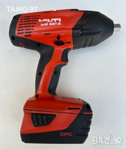 Hilti SiW 22T-A - Акумулаторен гайковерт 22V 5.2Ah перфектен!, снимка 2 - Други инструменти - 54186186