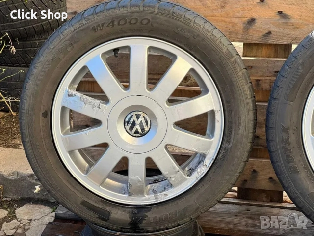 5х112 16 Цола Джанти VW Golf Caddy Passat Touran, снимка 3 - Гуми и джанти - 52445734