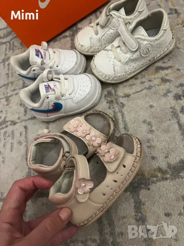 Лот 3ч Nike бебешки маратонки,сандали и обувки , снимка 7 - Бебешки обувки - 48427934
