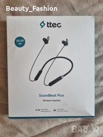 Безжични слушалки Ttec Soundbeat Plus Black, снимка 2 - Безжични слушалки - 37124622