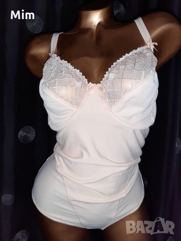 Jolinesse 95 C Портокалово боди с дантела , снимка 6 - Корсети, бюстиета, топове - 34287478