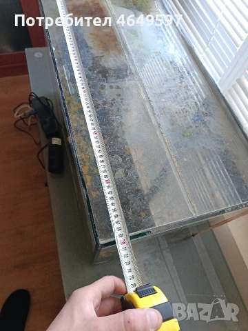 Продавам аквариум с маса към него., снимка 3 - Аквариуми - 54027140