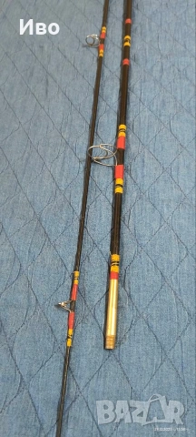 Винтидж спининг въдица, "Super Blactor", произведена от "Tortue la Soie" (Париж)., снимка 9 - Колекции - 53009127