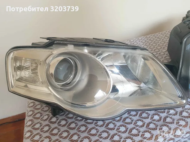 Оригинални фарове HELLA VW Passat B6 – комплект ляв + десен, снимка 3 - Части - 56193344