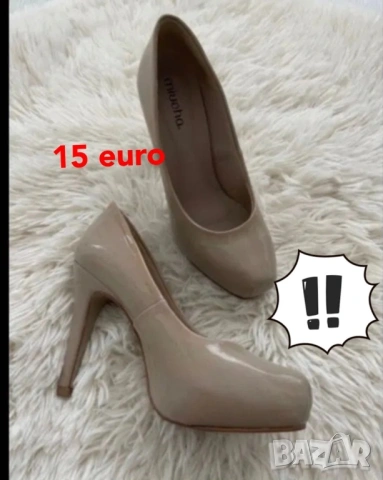 сандали на ток платформа Сватба абитуриентска за лятна бална вечер, обувки за бал, , снимка 8 - Дамски обувки на ток - 54024899