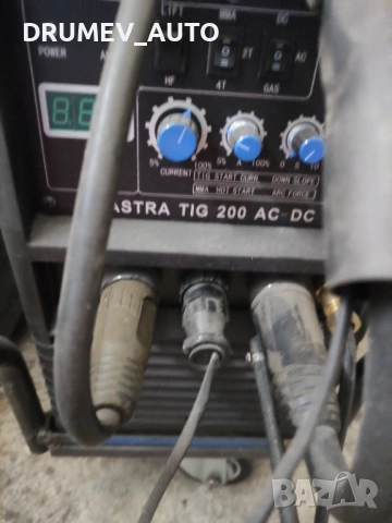 Аргонов Апарат ASTRA TIG 200, снимка 2 - Други машини и части - 52441865