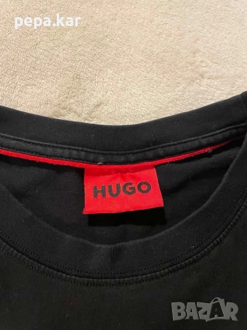 Мъжка тениска HUGO, размер S , снимка 2 - Тениски - 52109587