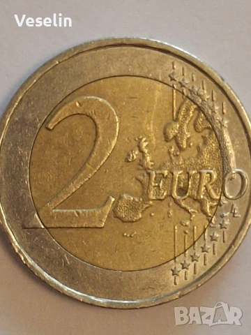 2 евро- Германия " J ", снимка 2 - Нумизматика и бонистика - 54070158