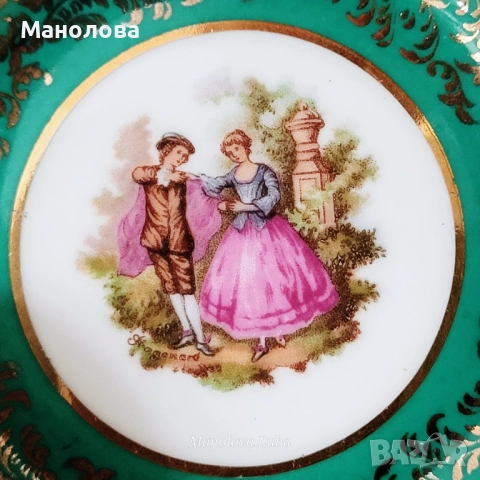 Порцелан Limoges, снимка 9 - Други ценни предмети - 52384854