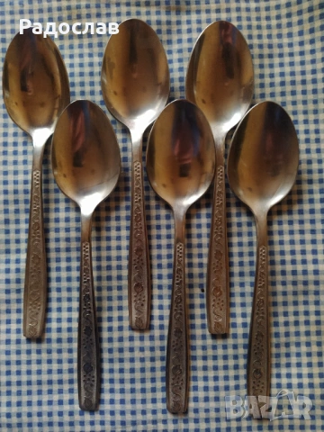 стари руски прибори за хранене , снимка 8 - Прибори за хранене, готвене и сервиране - 53070432