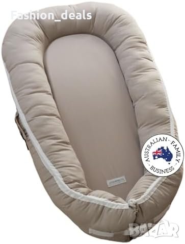 Ново преносимо 100% памучно Гнездо за новородено бебе Бебешки шезлонг 