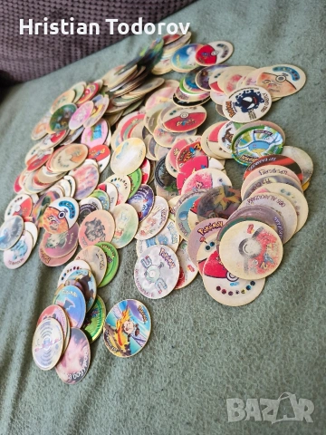 Ретро Pokemon Tazos, снимка 3 - Антикварни и старинни предмети - 54312790