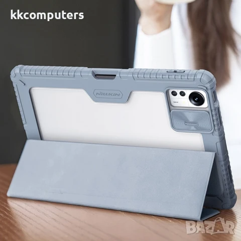 Xiaomi Pad 5 Pro 12.4 (2022) NILLKIN Удароустойчив Калъф и Протектор