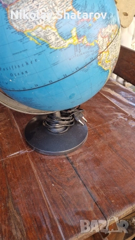 Лампа глобус , снимка 6 - Настолни лампи - 53911609
