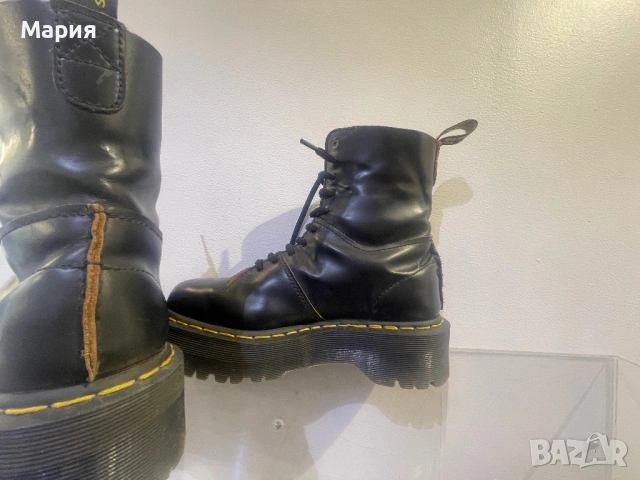 dr.martens кубинки ботуши, снимка 5 - Дамски ботуши - 53104306