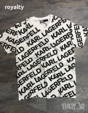 Karl Lagerfeld Нова Мъжка Тениска 