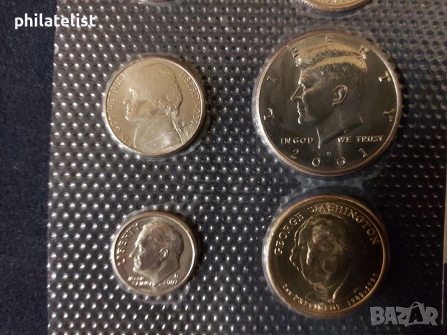Комплектен сет - САЩ от 6 монети, снимка 3 - Нумизматика и бонистика - 38029582