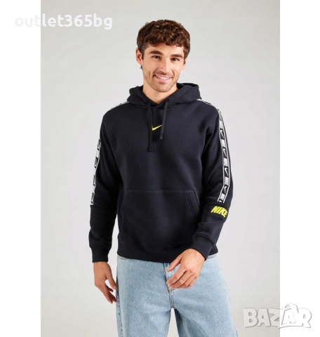Мъжки екип Nike - Repeat Men Black Tracksuit Оригинал Код 840, снимка 4 - Спортни дрехи, екипи - 54212656