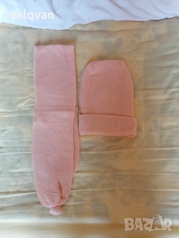 Шал и шапка