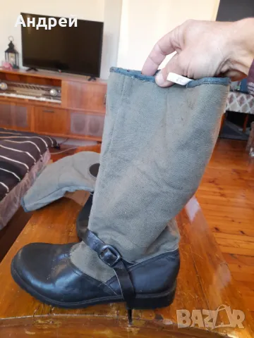 Стари мъжки ботуши, снимка 3 - Други ценни предмети - 48571464